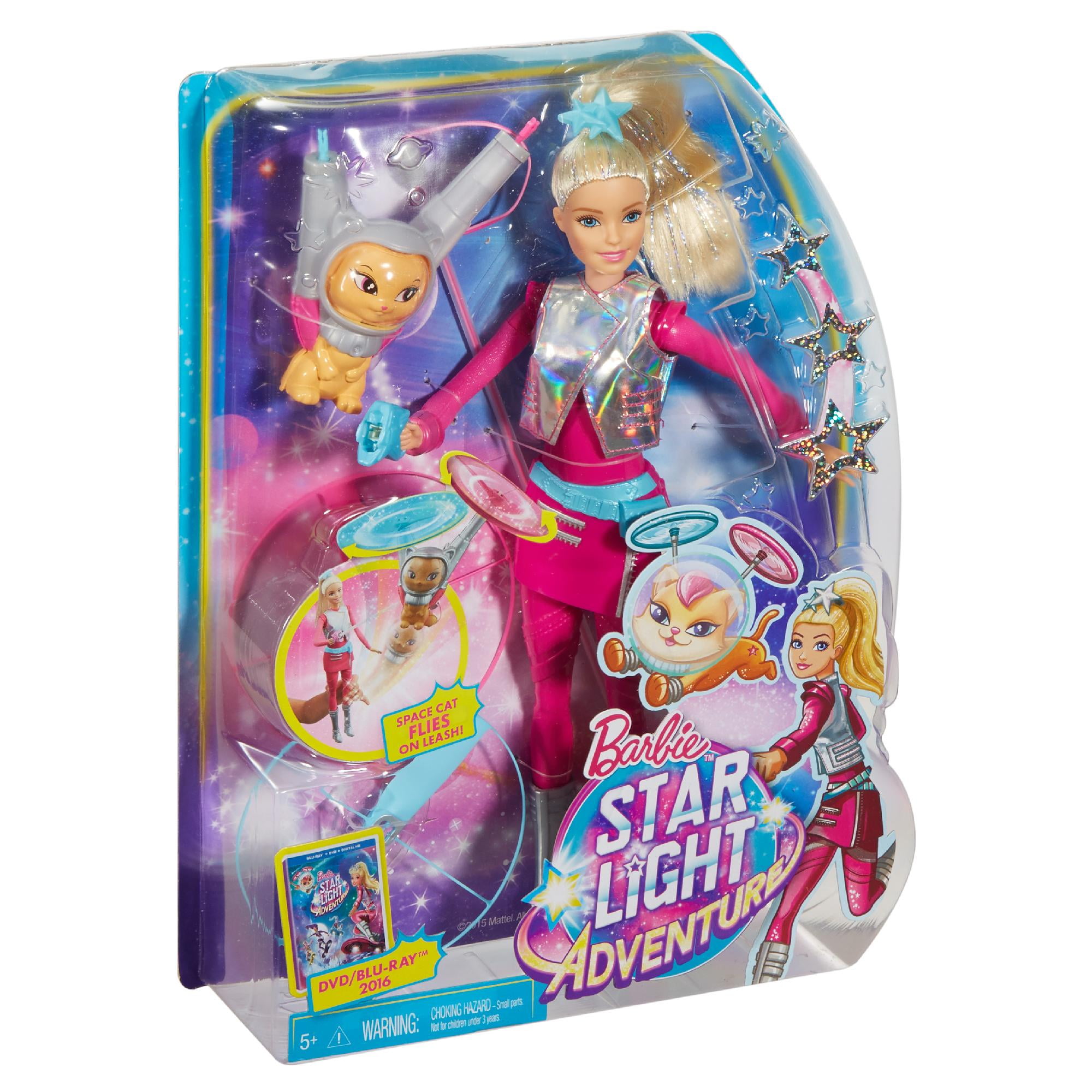 Barbie Star Light Adventure Galaxy Doll and Flying Walmart.com