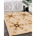 thumbnail image 3 of Ahgly Company Tapis d'Intérieur Lavables en Machine, Rectangle Transitionnel Doré Blond Doré, 5' x 7', 3 of 7