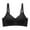 Black, variant on Womens Wireless Bras,Underarm- Smoothing With Seamless Stretch Wireless Workout Running Exercise Bra No Underwire Full Coverage T-Shirt Bra Wireless Bra