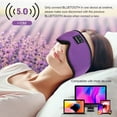 thumbnail image 5 of Sleep Headphones, Sleep Mask Bluetooth Wireless Music Eye Mask, Sleeping Mask for Side Sleepers Sleep Mask with 3D Bluetooth Headphones Ultra-Thin Stereo Speakers Perfect for Sleeping, 5 of 8