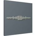 thumbnail image 5 of Ekena Millwork 10 1/4"W x 1 5/8"H x 1/4"P Floral Center Spread Onlay, 5 of 6