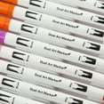 thumbnail image 6 of 100x Dual Tip Brush Pens, Bright Colors Coloring Books, Drawing Painting Sketching Colored Marker Pens for Comic Stationery, 6 of 8