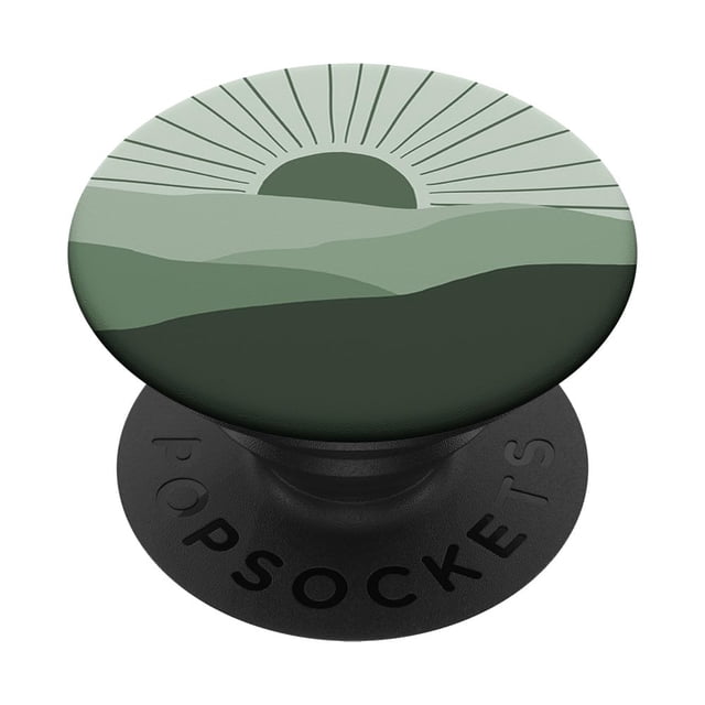 Accesorio para teléfono PopSockets Adhesivo PopGrip Minimal Sage