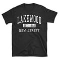 thumbnail image 1 of Lakewood New Jersey Classic Established Men's Cotton T-Shirt, 1 of 1