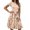 F-768Beige, variant on ZHOGXU Women's Dresses Summer Short Sleeve Round Neck Floral Printed Lightweight Comfortable Stylish Dress For Casual Daily Wear,Beige,L