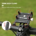 thumbnail image 4 of instrument bracket,Adjustable 3.7-7.2in Secure Mount Pouch Tools Compatible Stem Mount Bike Adjustable Compatible 3.7-7.2in Bicle 3.7-7.2in Bicle 3.7-7.2in Slip Adjustable Mount G95, 4 of 7