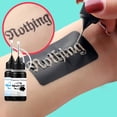 thumbnail image 3 of Set de tinta temporal para tatuajes NewCraft, 8 colores, con 102 plantillas, 3 of 8