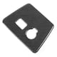 thumbnail image 5 of Etiqueta de la cubierta del panel del encendedor de cigarrillos Decoración de ajuste de fibra de carbono Apto para Prius 2012-2015 RHD, 5 of 5