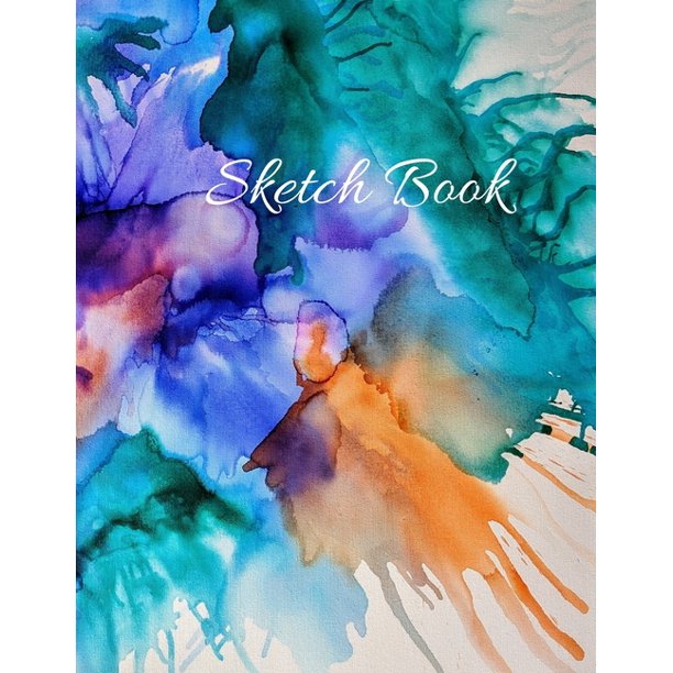 Sketch Book Large Artistic Creative Colorful Notebook for Drawing
