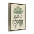 thumbnail image 4 of Stupell Industries French Vegetable Garden Food & Beverage Painting Brown Floater Framed Canvas Art Print Wall Art, 17 x 21, 4 of 10