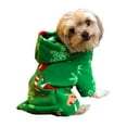 thumbnail image 3 of Pet Pjs - Tis The Season Pet Pjs Fleece Hoodie - Pet - XXLarge (Fits Up to 120 lbs), 3 of 5