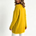 thumbnail image 6 of COMVALUE Women's Classic Cardigans Long Sleeve Open Front Casual Knit Cardigan Sweaters Coat Soft Outwear (Yellow, XL), 6 of 7