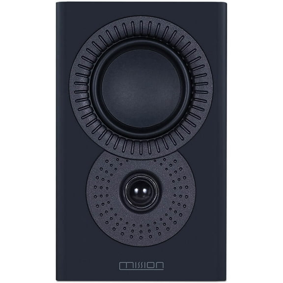Mission LX1MKIIBK LX-1 MKII 2-Way Bookshelf Speaker - Lux Black