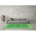 thumbnail image 3 of Ahgly Company Indoor Rectangle Persian Emerald Green Traditional Area Rugs, 7' x 9', 3 of 4