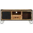 thumbnail image 4 of vidaXL TV Cabinet 110x31x46 cm Rough Mango Wood, 4 of 5