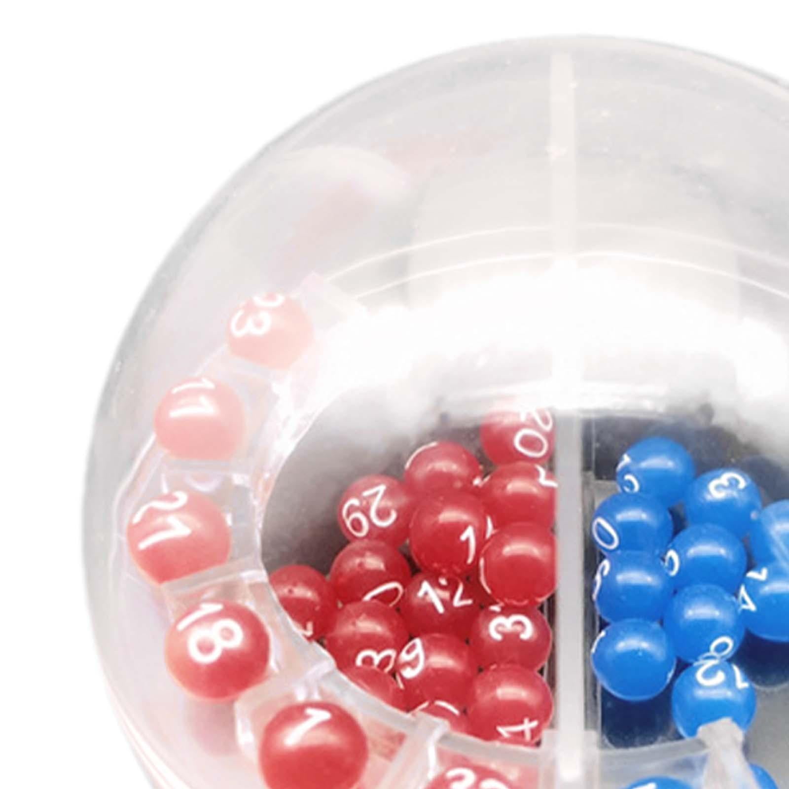 Boules Remplacement Machine Loterie 49 Billes De Loterie Numérotées - Jeu Bingo Tombola - Billes De Remplacement Pour Machine Billes Loto Remplacement Machine