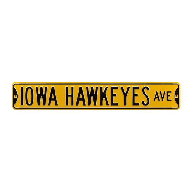 Authentic Street Signs 70084 Iowa Hawkeyes Avenue Street Sign