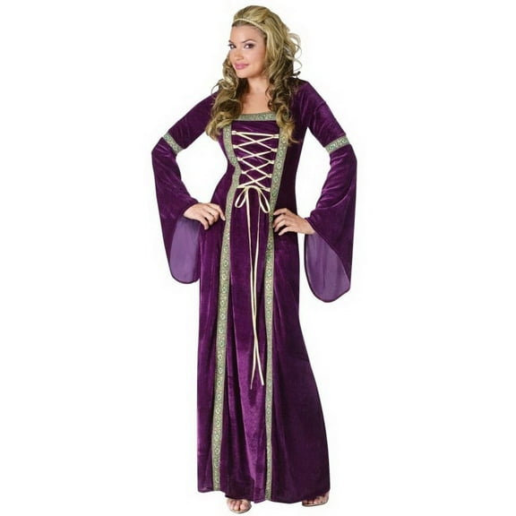 Renaissance Maiden Costume for Adults, Womens Size Medium/Large 10-14, by InCharacter Costumes