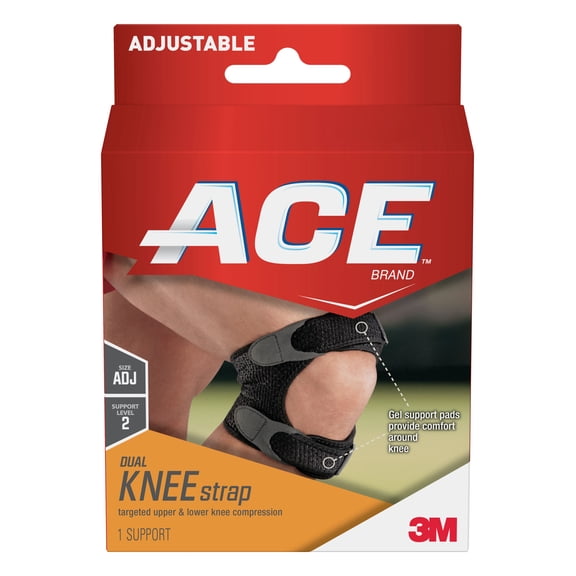 ACE Brand Dual Knee Strap 209310, Adjustable