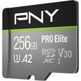 thumbnail image 2 of PNY 256GB PRO Elite Class 10 U3 V30 microSDXC Flash Memory Card, 2 of 5