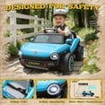 thumbnail image 3 of 12V Kids Ride On Car with Remote Control, Volkswagen Beetle Powered Electric Car for Kids, Ride On Toy with 4 Wheel Suspension, Bluetooth Music, LED Headlights, Cars for Kids Ages 3–5, Blue, 3 of 9