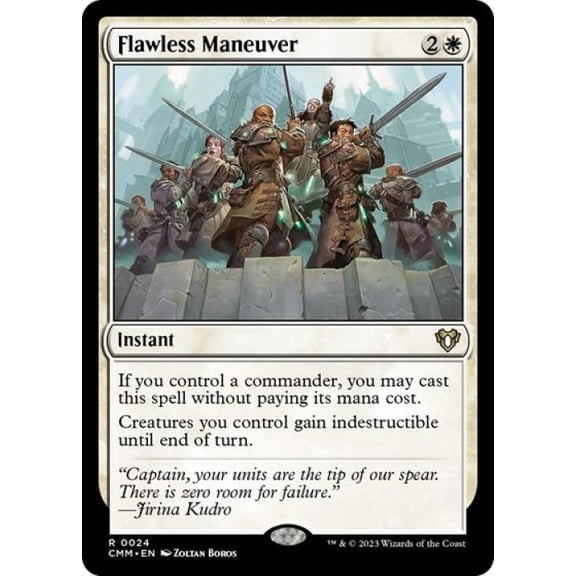 Magic the Gathering - Commander Masters - Flawless Maneuver Near Mint