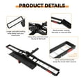 thumbnail image 3 of Motorcycle Carrier Hitch Mount 500 LBS,Steel Dirt Bike Hitch Hauler with Tie-Down Straps & Hitch Tightener,Dirtbike Hitch Carrier for Truck,SUV, Car,Hitch Receiver for Tires Up to 5.5" W,2" Receiver, 3 of 7