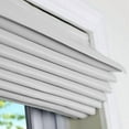 thumbnail image 5 of Arlo Blinds Cordless Fabric Roman Shades Light Filtering with backing, Color: Light Gray, Size: 29.5"W x 60"H, 5 of 6