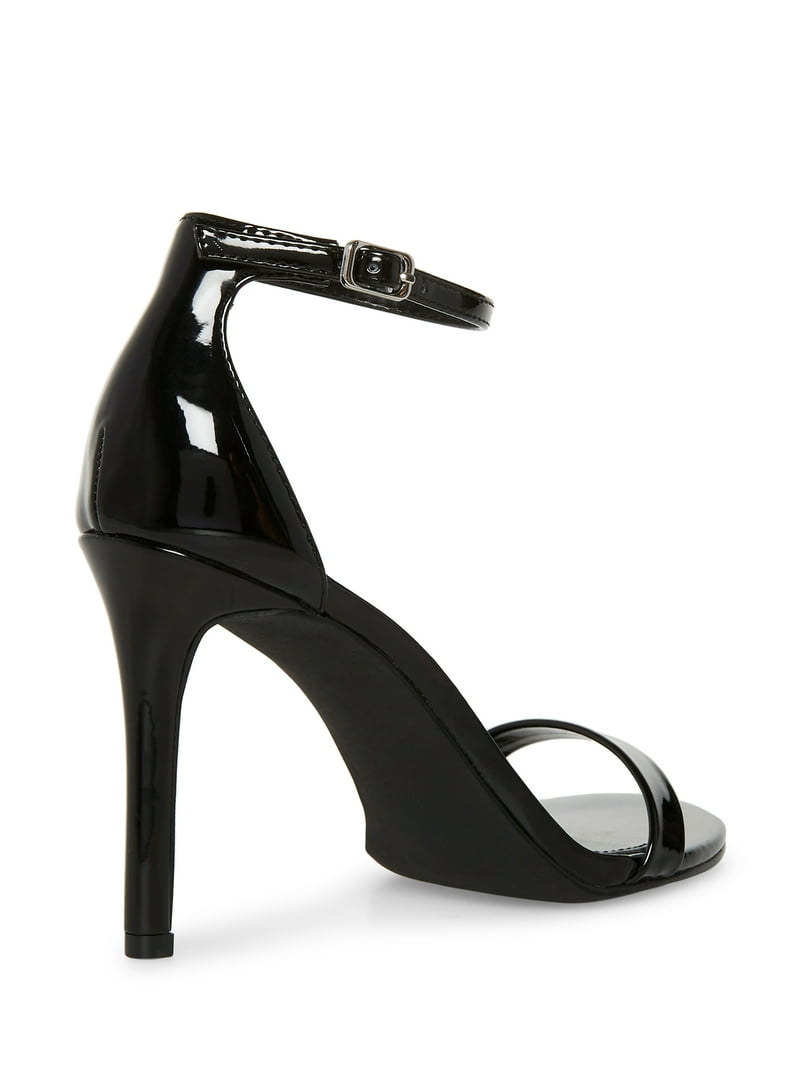 【人気】Madden girl by Steve Madden Band Stilettoサンダル Madden Girl Women's Brazen Stiletto Sandal with Ankle Strap