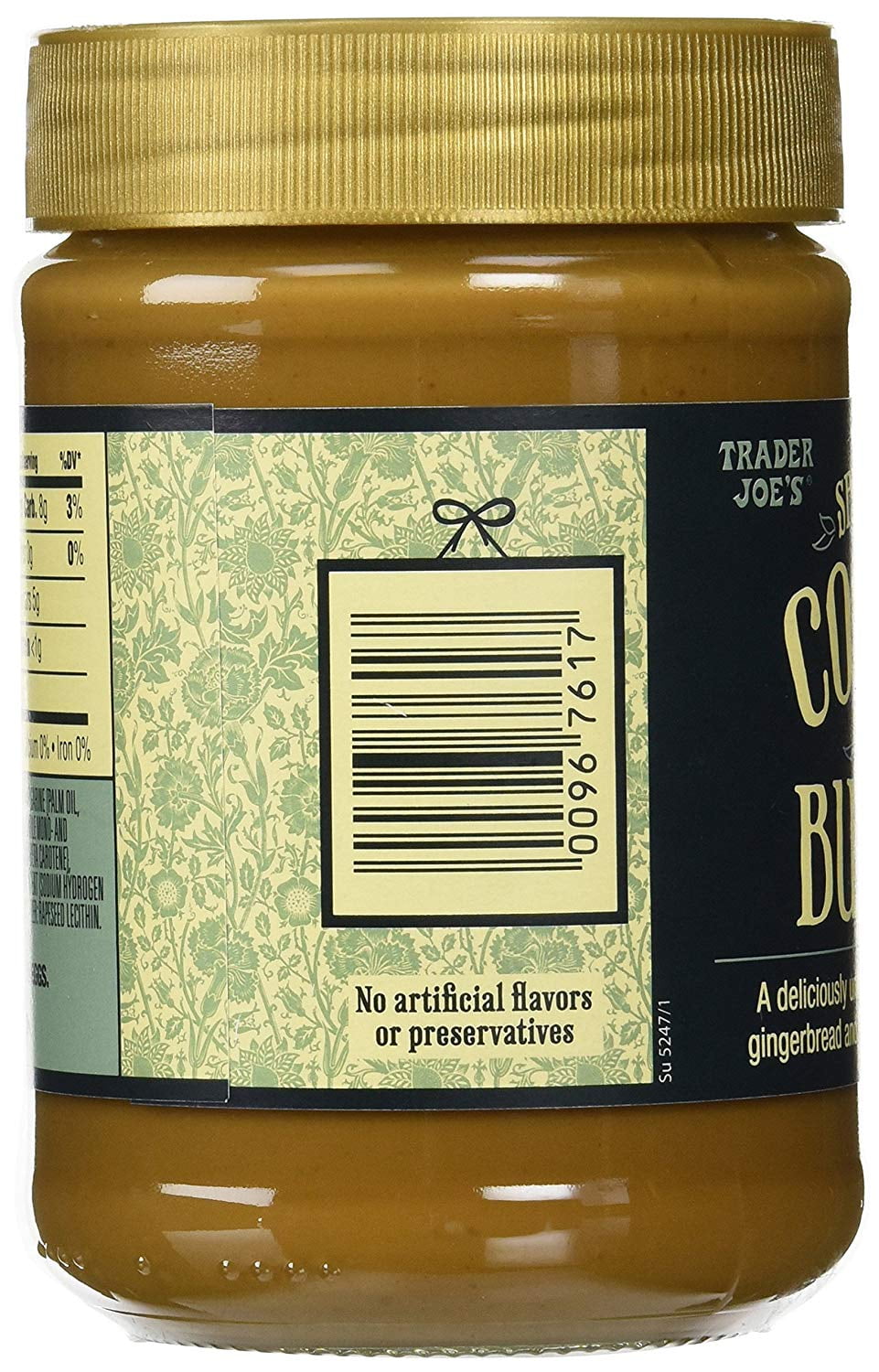 Trader Joe's Speculoos Cookie Butter 14.1 Oz (Pack of 2)
