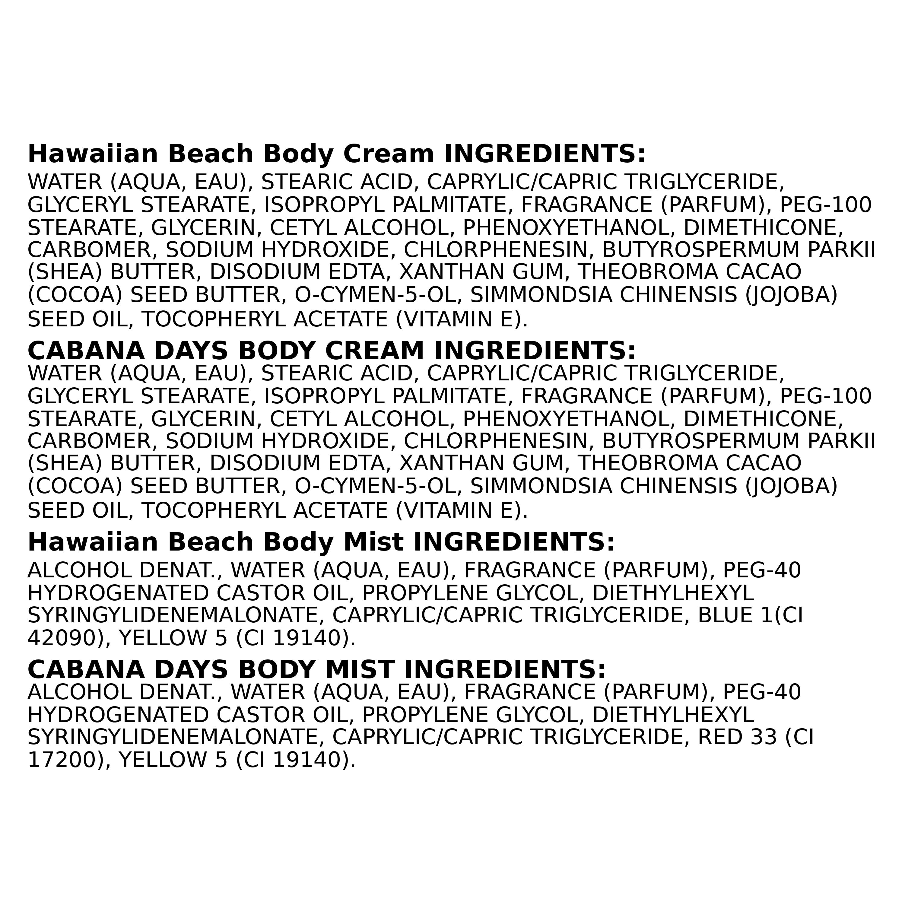 Bodycology Mix & Mingle Holiday Layering Gift Set, 4 Piece