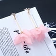 thumbnail image 4 of Grandest Birch 1Pair Drop Earrings Flower Petals Pendant Ear Decoration Alloy Women Long Dangle Earrings for Birthday Party Resin,, 4 of 8