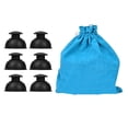 thumbnail image 2 of Ventosas De Silicona Accesorios Negros Cuidado Personal 6Pzs Con Bolsa 6 piezas con bolsa, 2 of 5