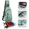 thumbnail image 2 of Bolso bandolera TITECOUGO ligero para mujer y hombre Aqua, 2 of 6