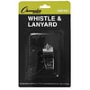 Champion Sports Metal Whistle with Lanyard - 12 Pack