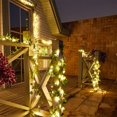 thumbnail image 4 of Mulanimo LED String Light Artificial Maple Leaves Vine Outdoor Garden Decorative Light Hanging Fairy Light, 4 of 11