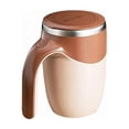 thumbnail image 1 of Taza mezcladora automática de acero inoxidable, recargable, para café perezoso, para oficina, taza giratoria magnética con batería, taza licuadora, 1 of 1