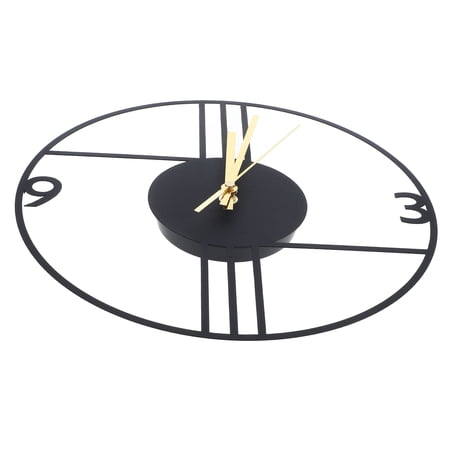 TABLZONE Retro Clock Iron Decorative Families Home Decoration 1Pcs