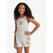 Spongebob X Justice Girls Side Cinch Tank, Sizes XS - XLP
