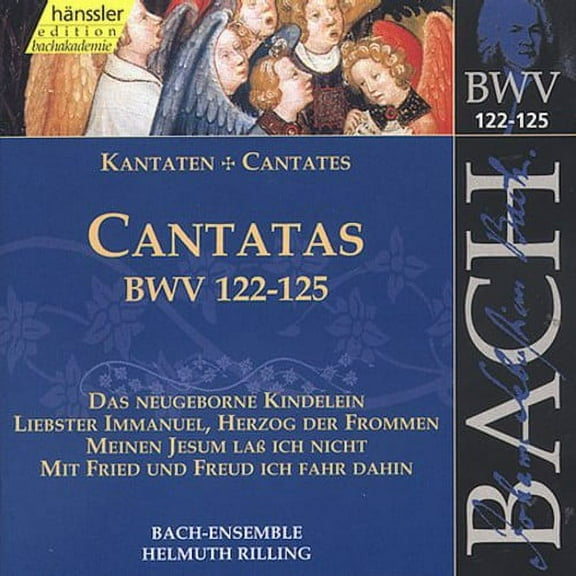 Helmuth Rilling - Sacred Cantatas BWV 122-125 - Music & Performance - CD