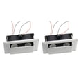thumbnail image 2 of Speravity Universal RVs Side Air Vent Trailer Camper Boat Ventilación Ventilador de escape Ventilador de bajo ruido Accesorios Blanco Blanco 2piezas, 2 of 6