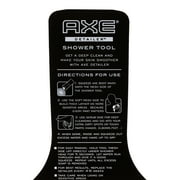 AXE Shower Tool Detailer Skin Cleanser Smoother Skin Exfoliates & Gently Cleanses, 1 Count