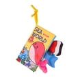 thumbnail image 1 of Interactive Sensory Cloth Book for Early Learning and Developmental Play with Crinkle Sounds, 1 of 5