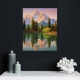 thumbnail image 4 of ONETECH YYKKWWXX Printed Posters Home Decor Modular Snow Mountain Scenery Tableau Wall Art Pictures Canvas Paintings 16\x20\, 4 of 4