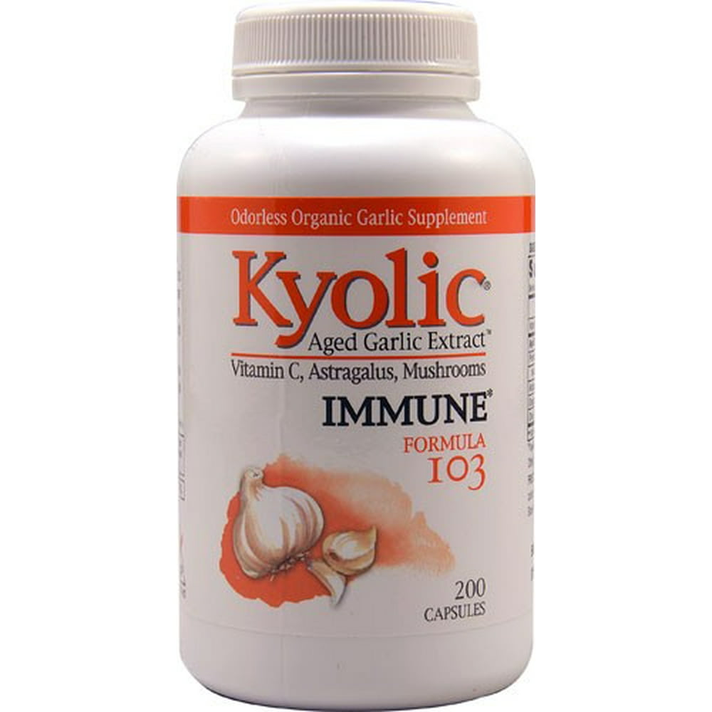 Kyolic Garlic Formula 103 Immune Formula (200 Capsules)