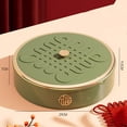 thumbnail image 3 of Mosiee Living Room Household Dry Fruit Tray Candy Box Chinese Nut Storage Box, 3 of 6