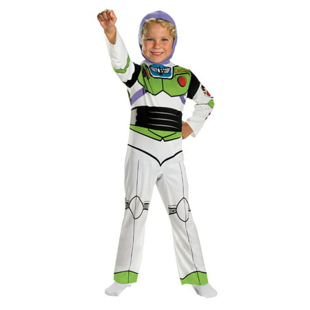 Disney Toy Story Boys Buzz Lightyear Costume Space Ranger Jumpsuit Small