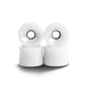 thumbnail image 1 of Eigraketly 4 piezas de accesorios para ruedas de patines, componente profesional modificado, componentes de monopatín, rodillos en línea para patinar Blanco, 1 of 6