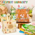 thumbnail image 4 of Zsiparty Easter Gift Bags, Easter Treat Bags with Handles Reusable Non-Woven Goodie Bags for Egg Hunt Party Supplies 12 Pcs Multi-color, 4 of 6