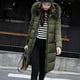 thumbnail image 2 of Abrigos de invierno para mujer Sólido Casual Más grueso Invierno Slim Down Lammy Chaqueta Abrigo Abrigo Odeerbi ODB-3, 2 of 7